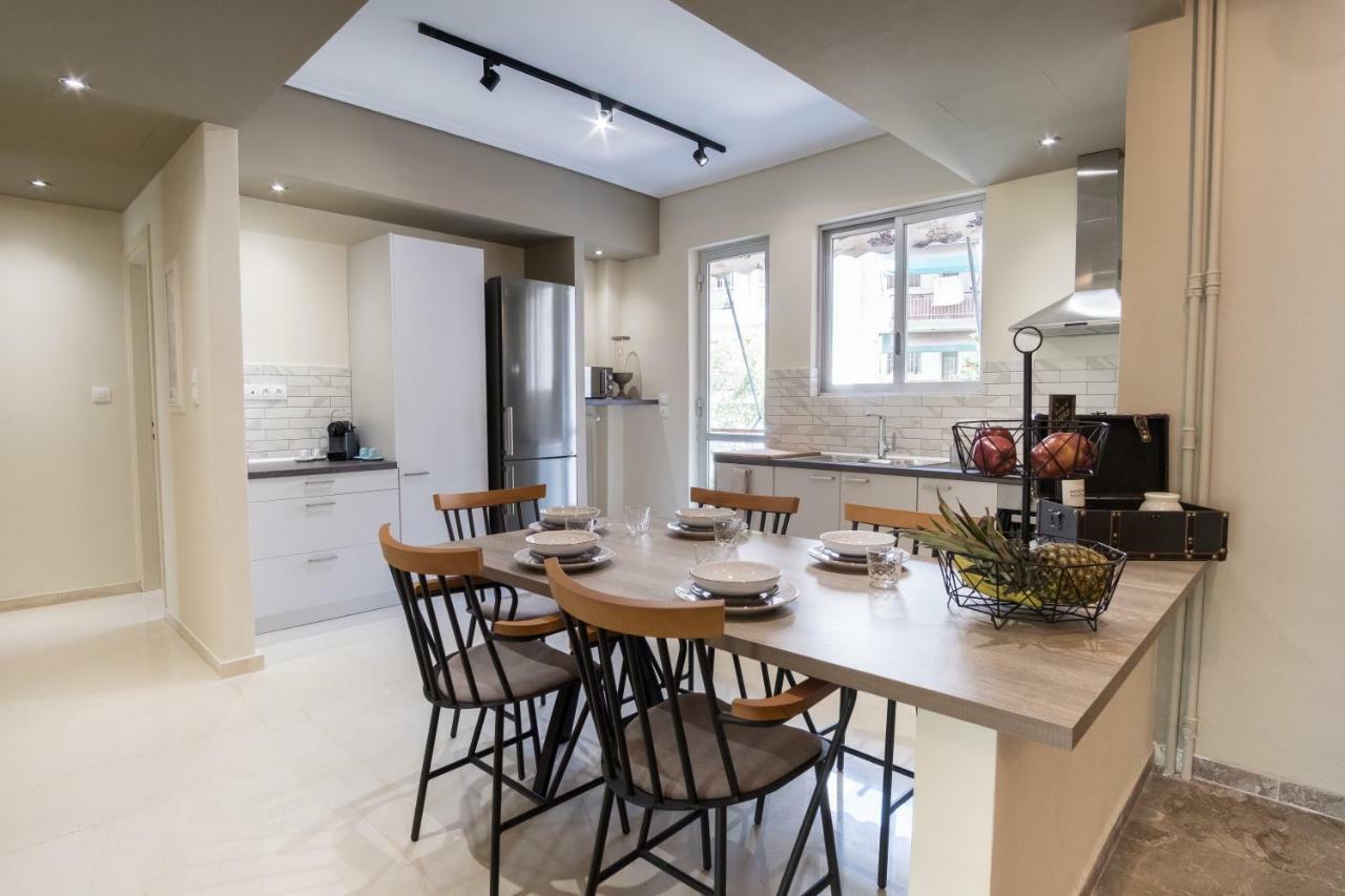 Comfy Apartment Of 104 M² Near Metro! Athen Exterior foto