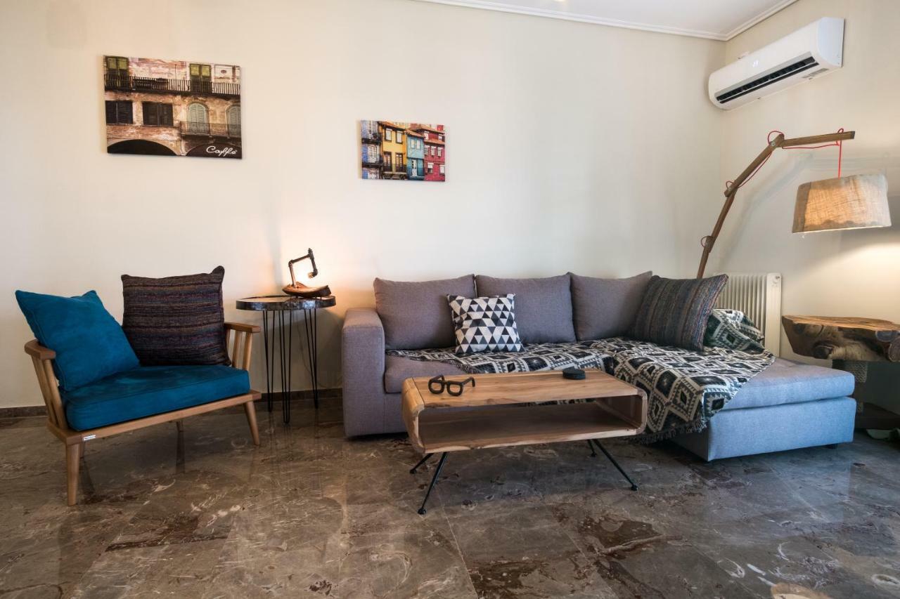 Comfy Apartment Of 104 M² Near Metro! Athen Exterior foto