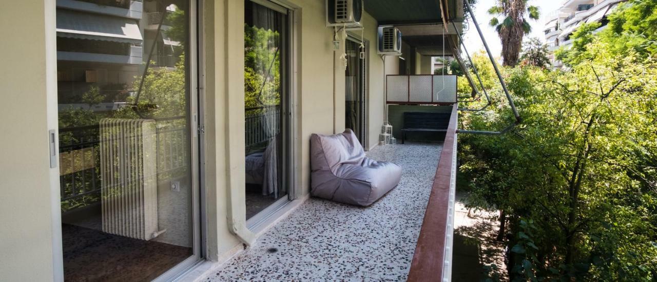 Comfy Apartment Of 104 M² Near Metro! Athen Exterior foto